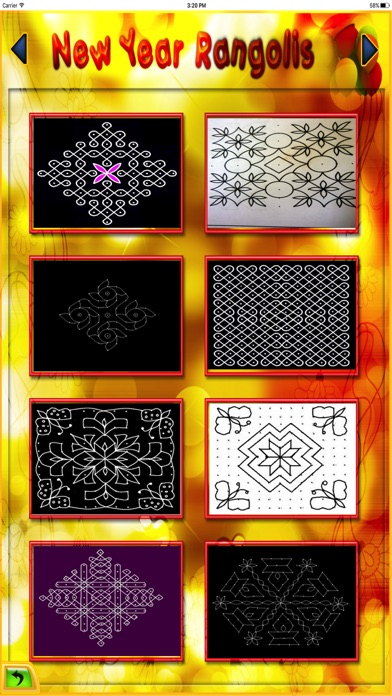 How to cancel & delete NewYear Rangoli from iphone & ipad 3