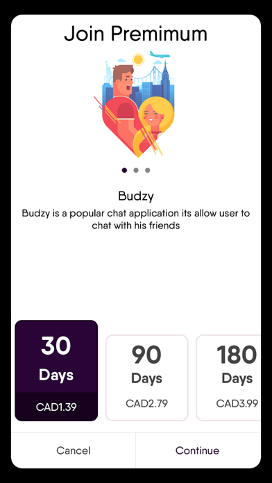 How to cancel & delete Budzy from iphone & ipad 2