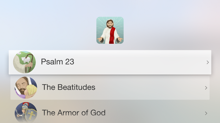 Screenshot #1 pour Bible Memory Kids - TV