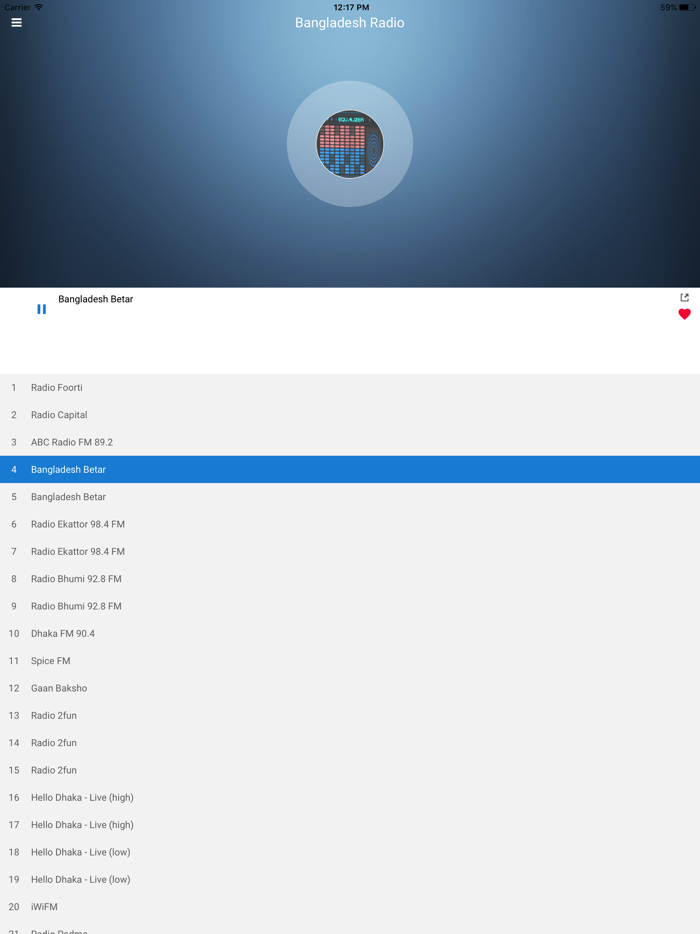 Bangladesh Radio Station Live