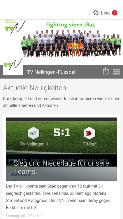 TV Nellingen-Fussball
