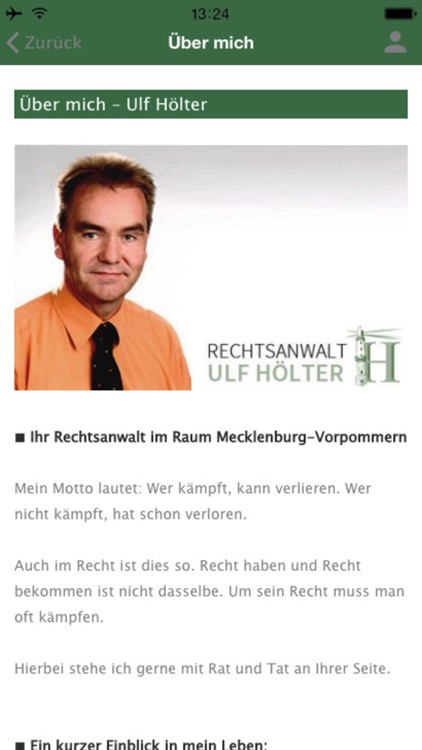 Rechtsanwalt Ulf Hölter