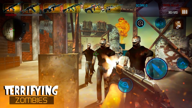 Zombie Bio Battle Yard 3D team(圖3)-速報App