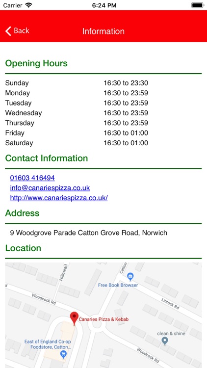 Canaries Pizza screenshot-3