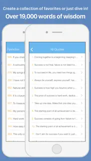 1001 inspirational quotes iphone screenshot 2