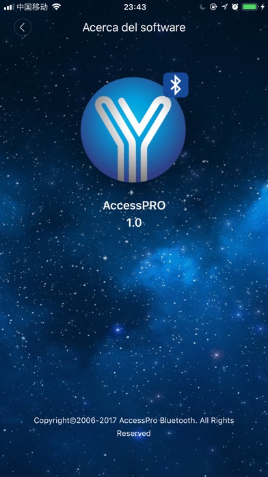 AccessPRO Bluetooth screenshot 4