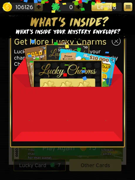 VIP Scratch Cards