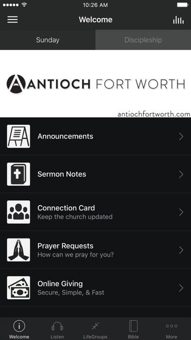 How to cancel & delete Antioch Fort Worth from iphone & ipad 1