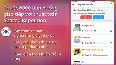 How to cancel & delete Tiếng Hàn Giao Tiếp from iphone & ipad 1