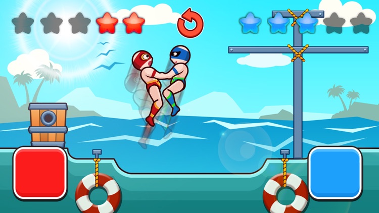Wrestle Jump Man-Fight Club