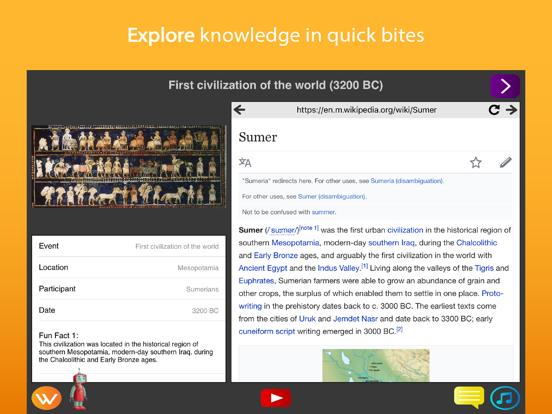 Screenshot #4 pour Wyz World History