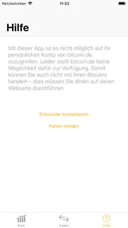 bitcoin.de - monitor iphone capturas de pantalla 3