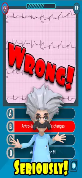 Game screenshot ECG Trivia apk