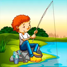 Fishing game for toddlers app icon