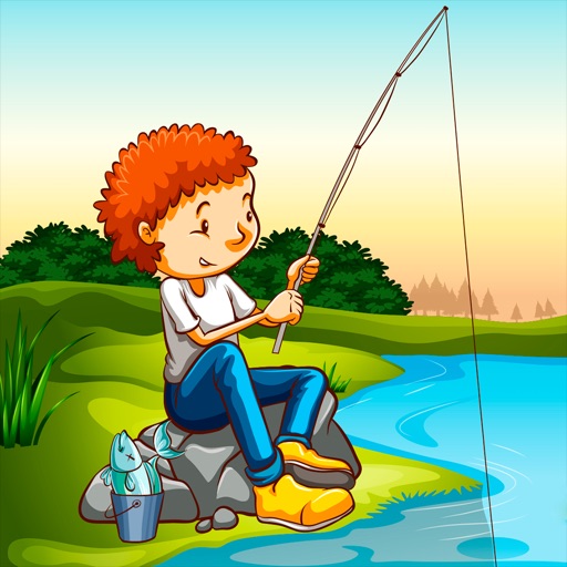 Fishing game for toddlers