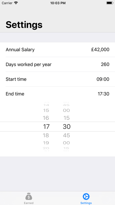Screenshot #2 pour Earnings