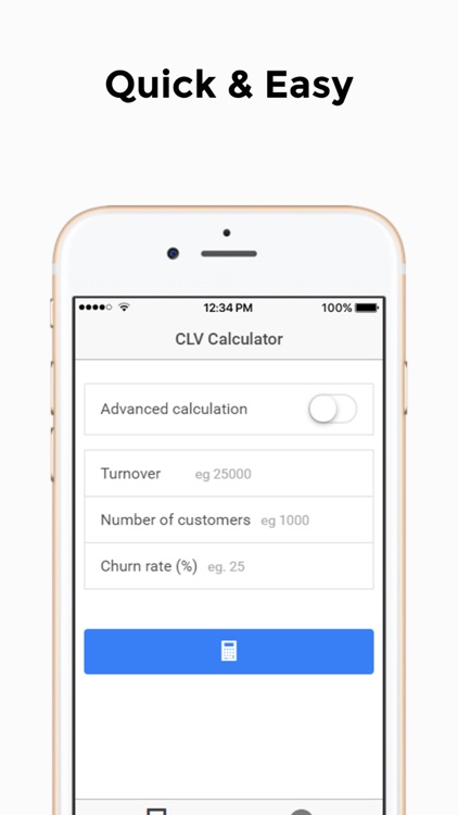 Simple CLV Calculator