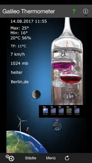 galileo thermometer iphone bildschirmfoto 1