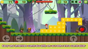 Jungle Adventure Boy World screenshot #3 for iPhone