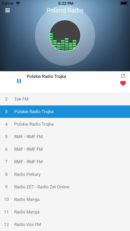 Poland Radio Station Polish FM