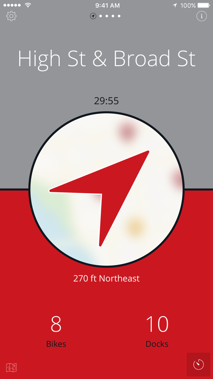 Columbus Bikes — A One-Tap CoGo Bike Share App screenshot 5