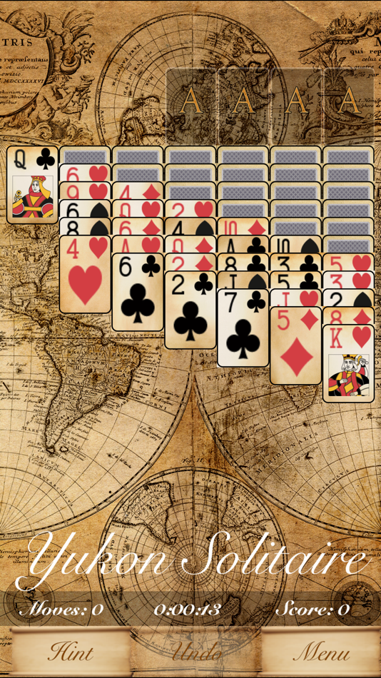 #1. The Yukon Solitaire Game (iOS) 由: Uwe Meier
