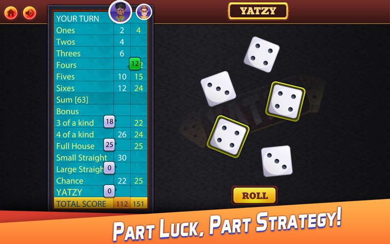 Yatzy: Classic Dice Game screenshot1
