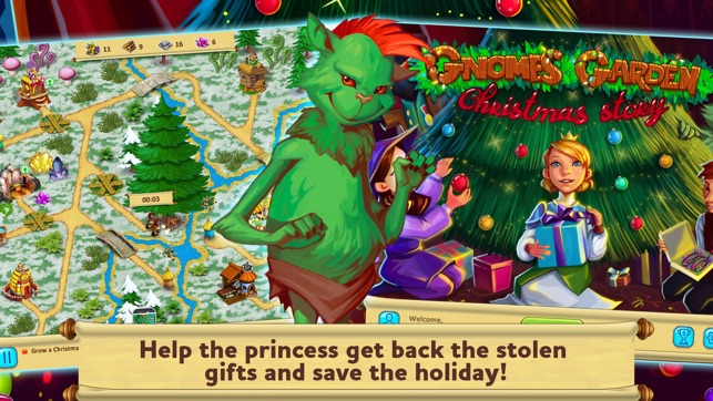 Gnomes Garden: Christmas story