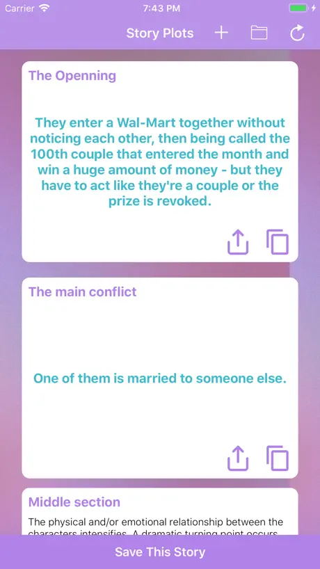 Romance Story Plot Generator