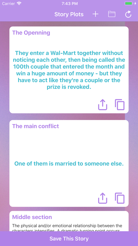 Romance Story Plot Generator - 1.0 - (iOS)