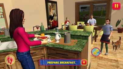 Screenshot #2 pour Virtual Mom : Happy Family 3D