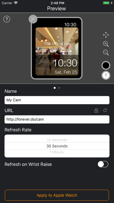 Screenshot #2 pour Live Watch - Monitor IP Camera