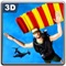 Sky High Air Stunts Diving - Let wind rush past in paragliding simulator in sky dive for air stunts