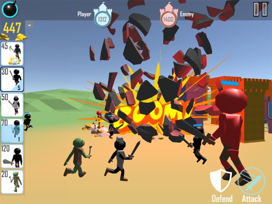 Screenshot #5 pour Stickman: Legacy of War 3D Pro