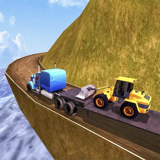 Construction Vehicles Cargo Truck Game Icon