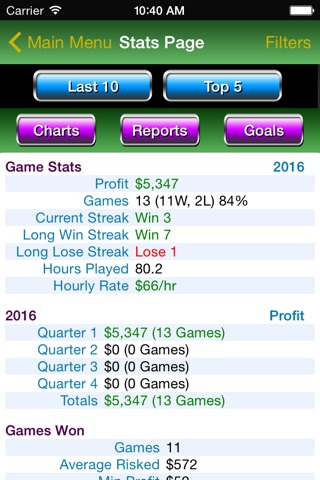 Poker Track Lite – Stats Track screenshot 4