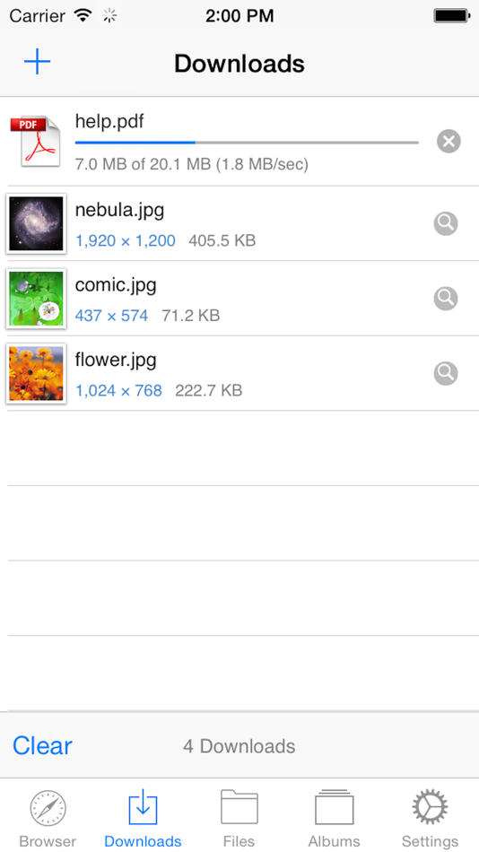 #3. Browser & File Manager (iOS) Podle: 书穗 林