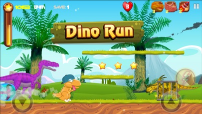 Screenshot #1 pour Dino courir 4 dinosaure Jeu
