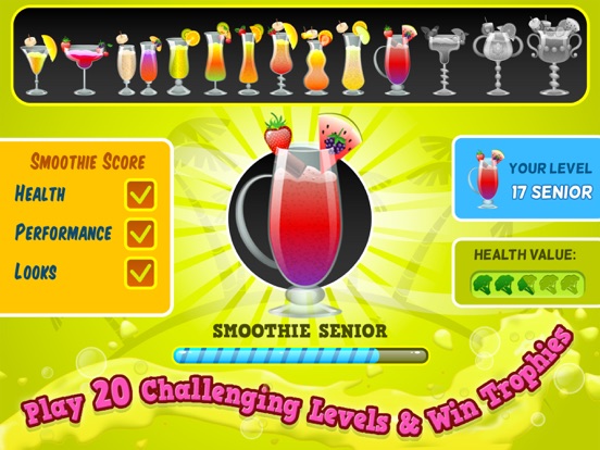 Smoothie Juice Master iPad app afbeelding 2