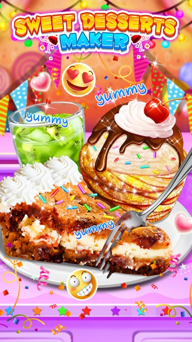 Sweet Desserts Food screenshot 4