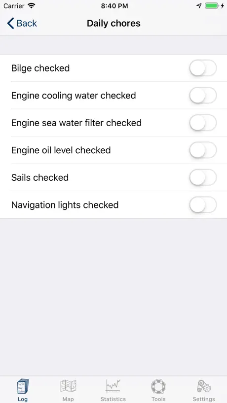 Ship's Log Book for Captains
