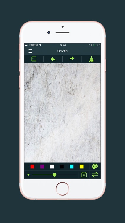 Classic graffiti drawing