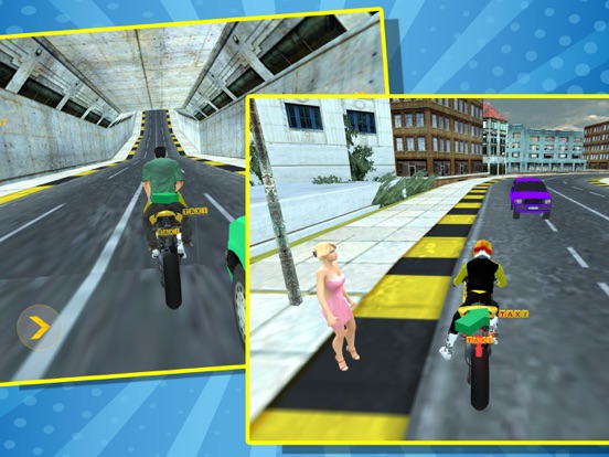Real Bike Taxi Driver iPad screenshot
