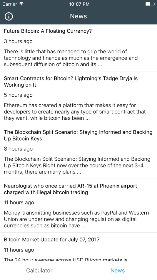 #2. Bitcoin Calculator - Realtime (iOS) 由: KF PUN