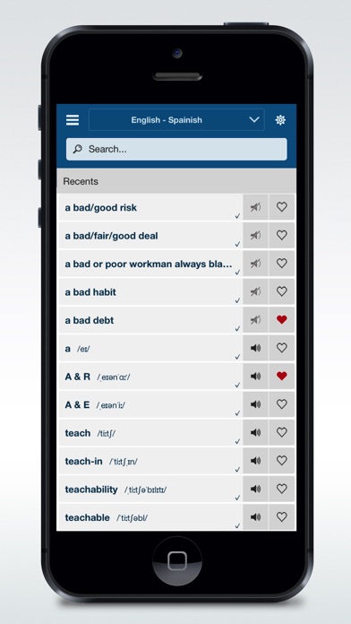 English Spanish Dict screenshot 4
