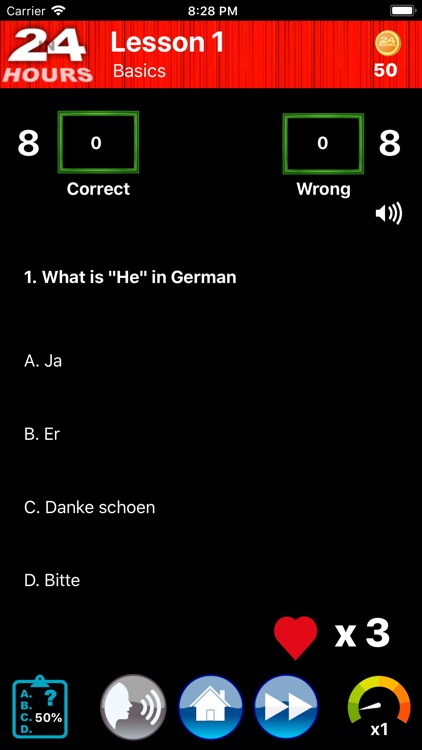 In 24 Hours Learn German screenshot-3