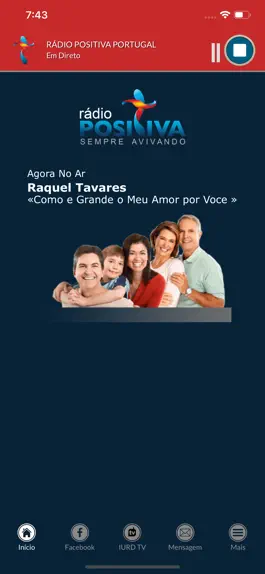 Game screenshot Rádio Positiva Portugal mod apk