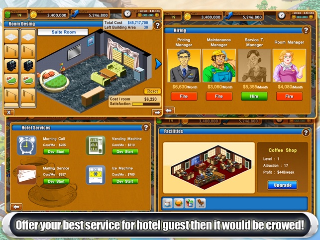 Hotel Tycoon2 HD(圖5)-速報App