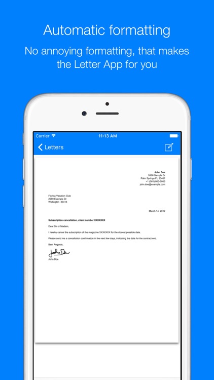 Letter