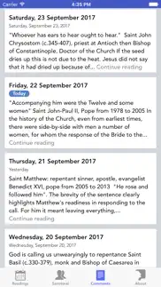 daily readings for catholics iphone screenshot 4